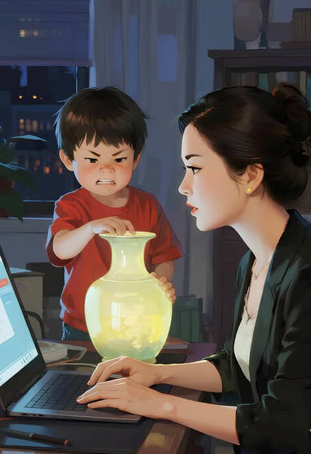 Bình Vỡ, Nhà Tan